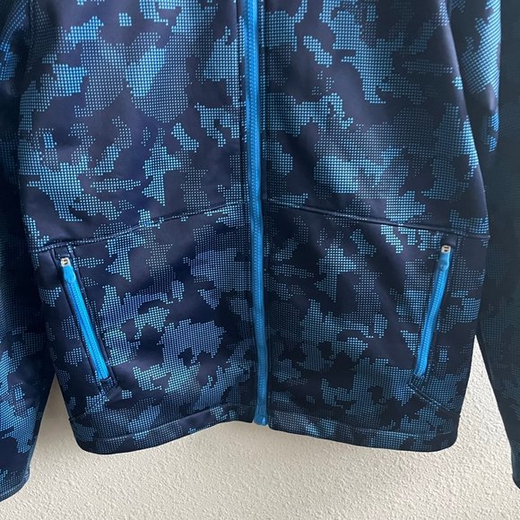 Under Armour Boys Storm Softershell Camo Full Zip Jacket Size YXL - Picture 3 of 14